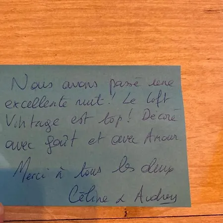 דירה Le Loft Vintage Avec Netflix, Velos, Parking Gratuit *